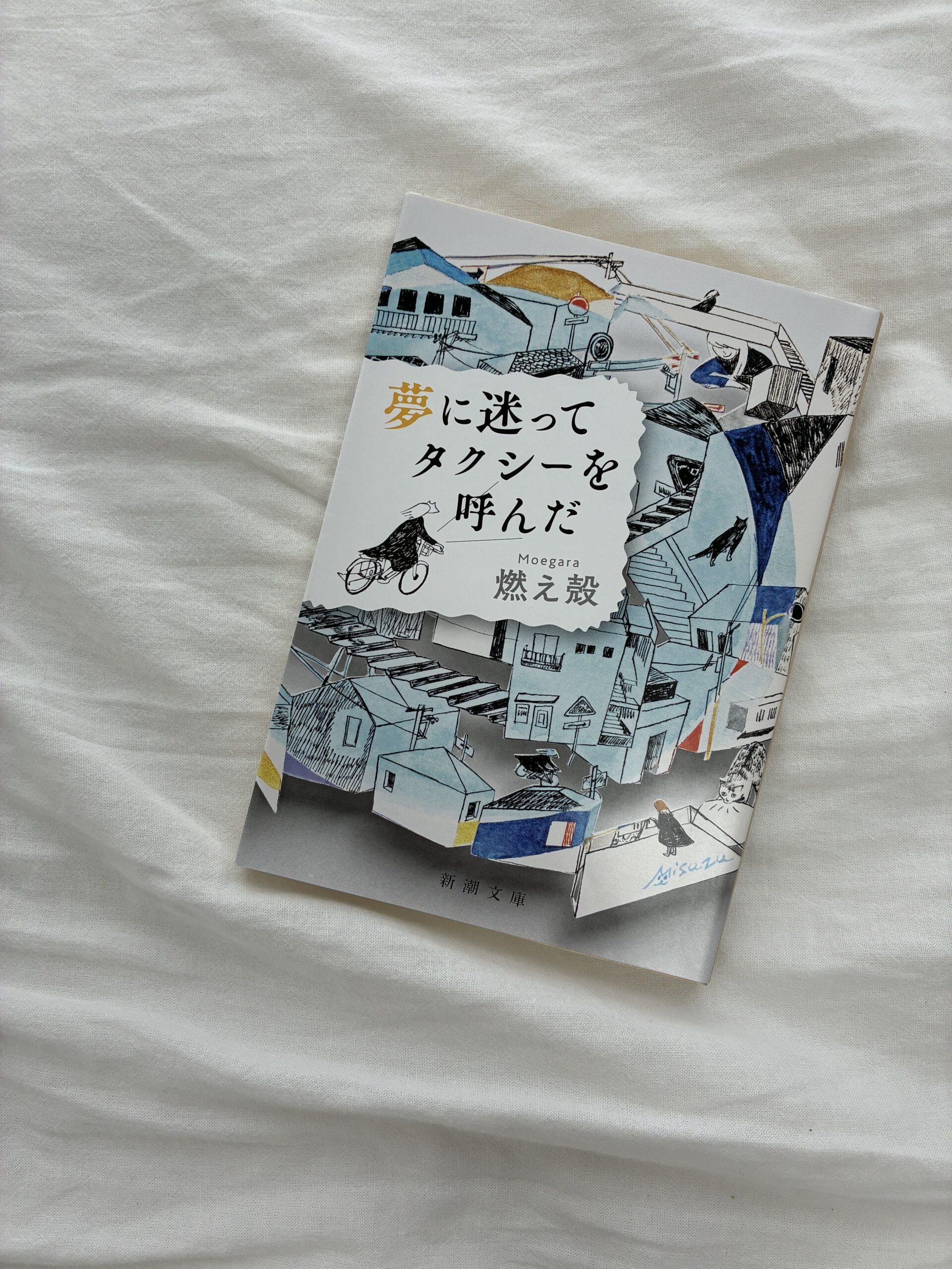 燃え殻の『夢に迷ってタクシーを呼んだ』文庫本表紙